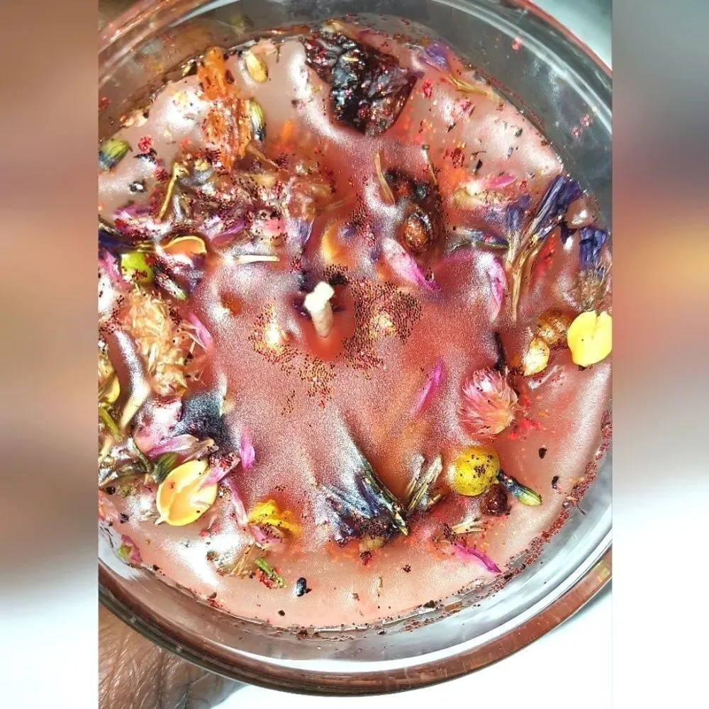 Hand crafted Brazilian Wildflower limited edition candle